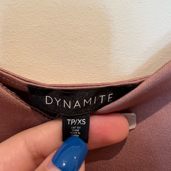 Pinkish-brown Dynamite Top - Picture 2 of 3